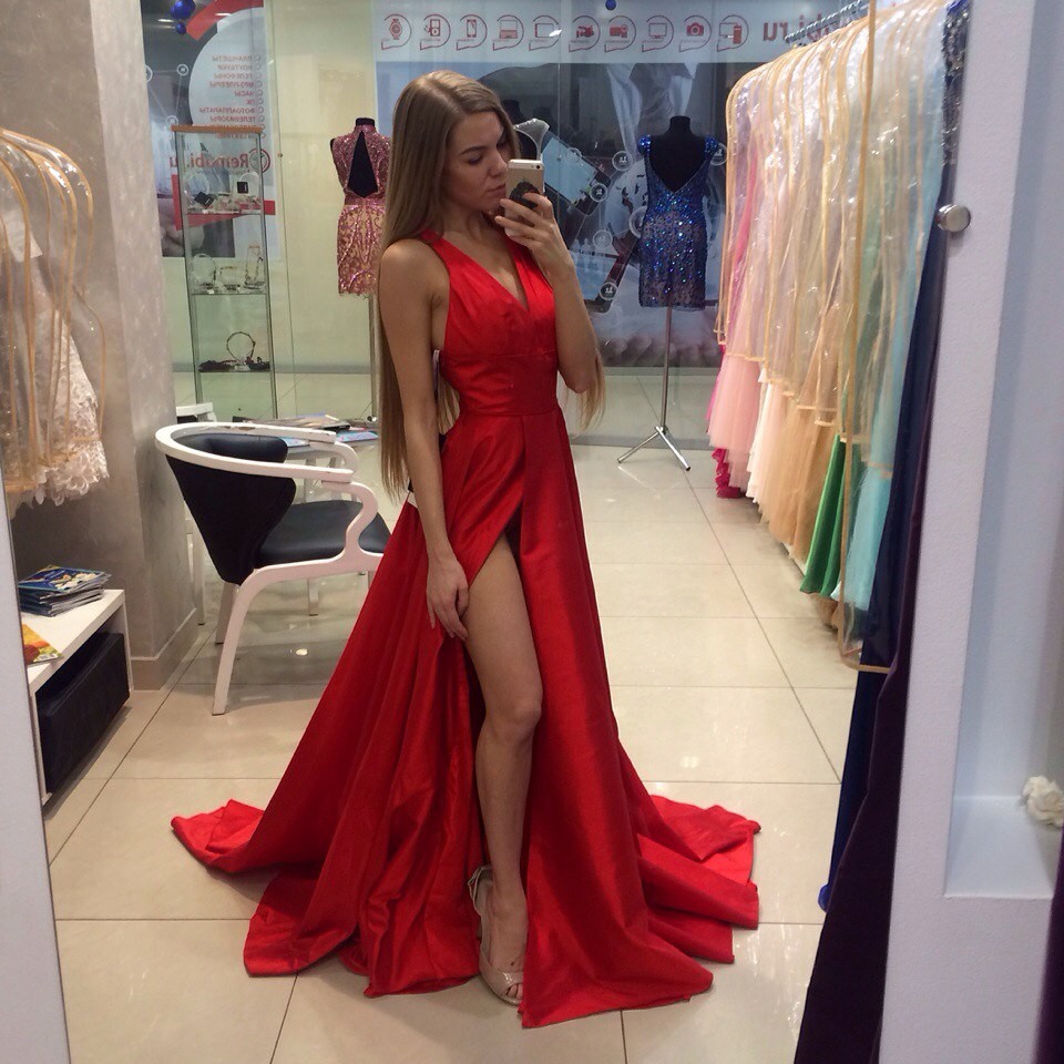 Heels for store red prom dress